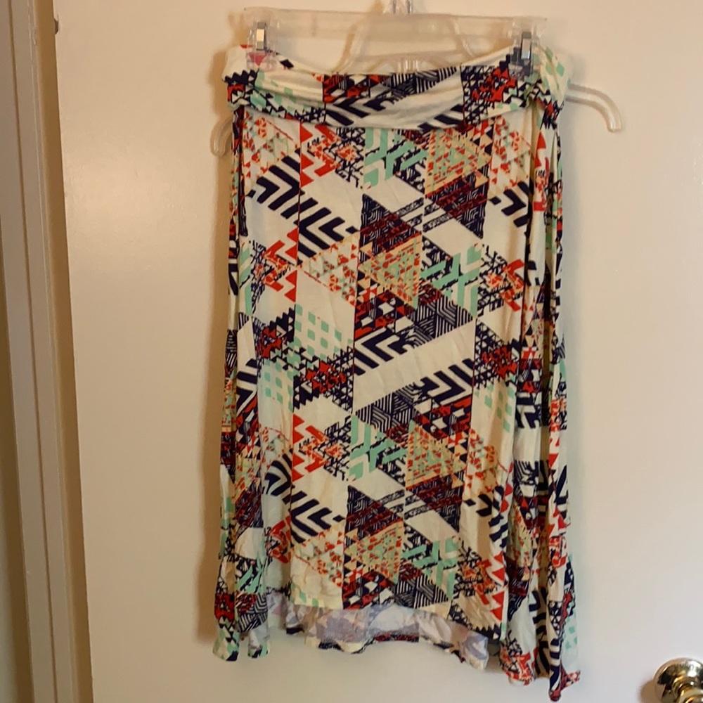 LuLaRoe Azure Midi skirt